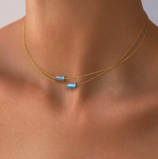 Labradorite Crystal Necklace