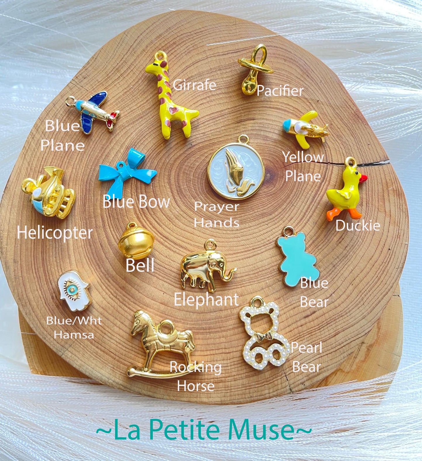 Personalized Baby Gold Pin