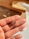 Sunstone Teardrop Necklace