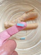 Aquamarine Minimalist Necklace