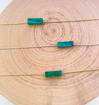 Malachite Crystal Necklace ~ Malachite Jewelry