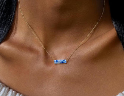 Sodalite Minimalist Necklace