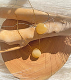 Citrine Teardrop Gemstone Pendant