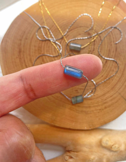 Dainty Labradorite Necklace