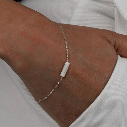 Selenite Minimalist Bracelet