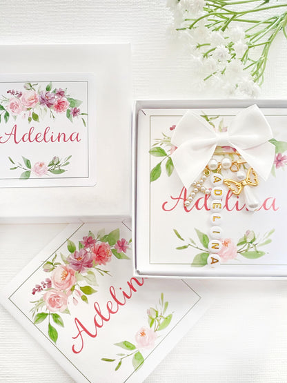 Personalized  Gold Baby Pin~Baptism Pin