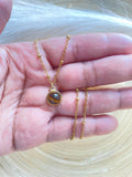 Tiger's Eye Pendant Necklace