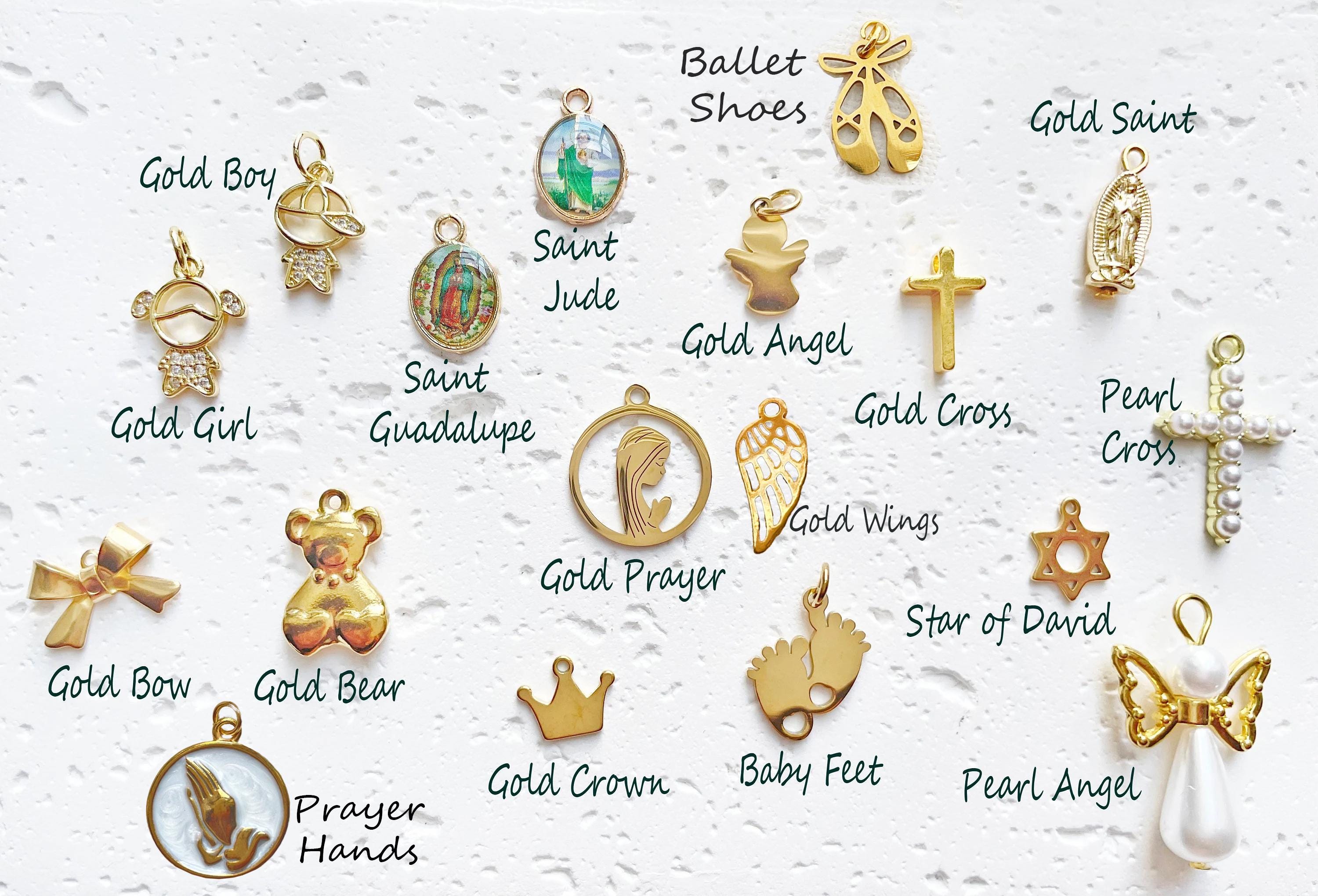 Personalized  Gold Baby Pin~Baptism Pin