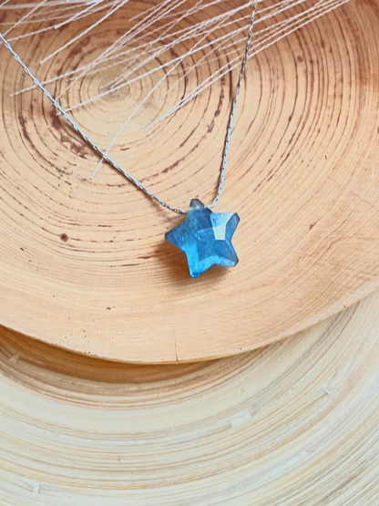 Labradorite Star Necklace