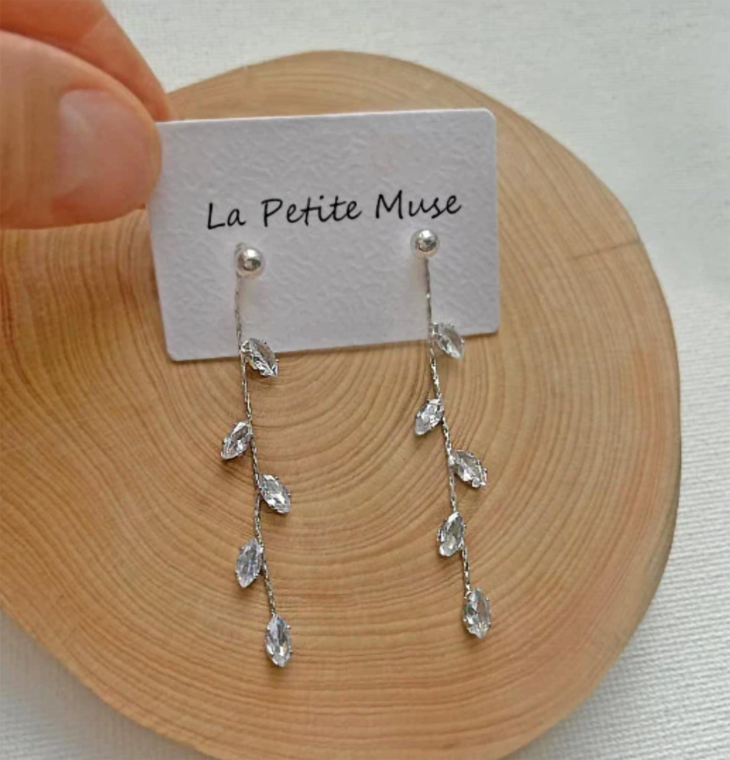 Leaf Vine Drop earrings