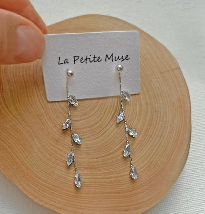 Leaf Vine Drop earrings