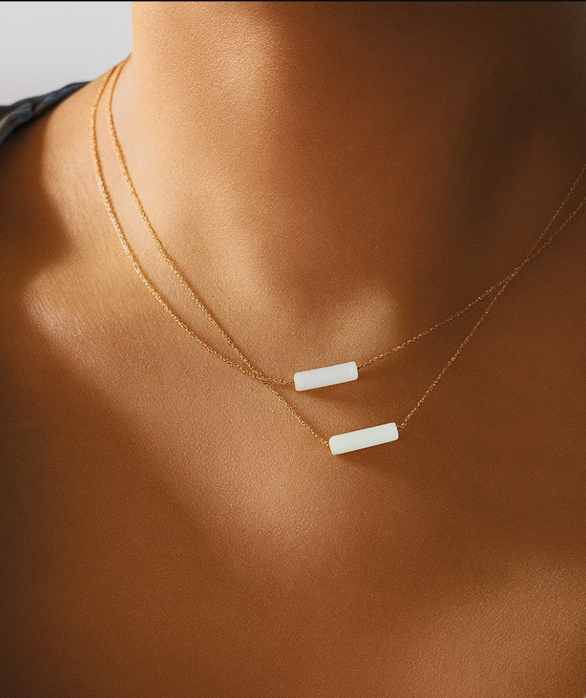 Minimalist Selenite Necklace
