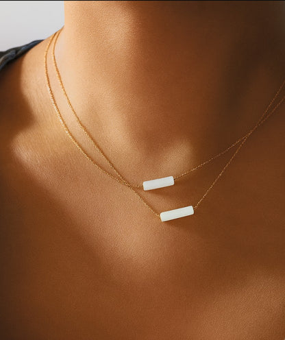 Minimalist Selenite Necklace