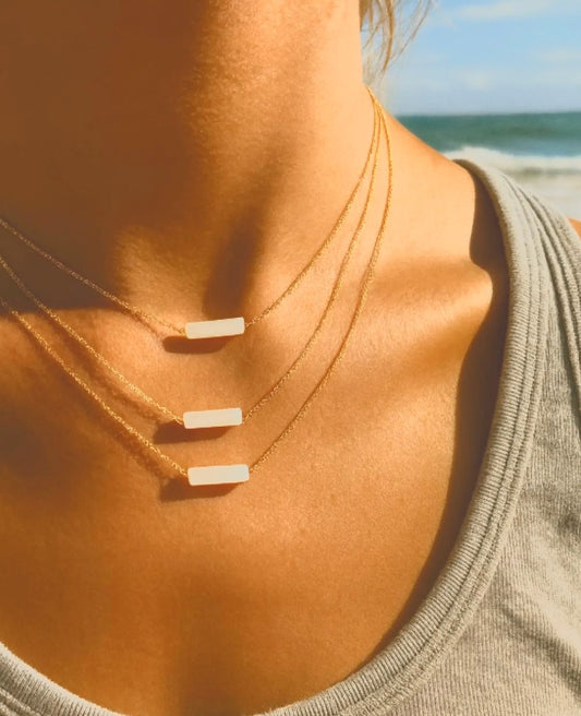 Minimalist Selenite Necklace