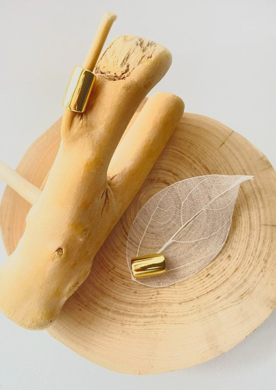 Gold Minimalist Chunky Ear Cuff