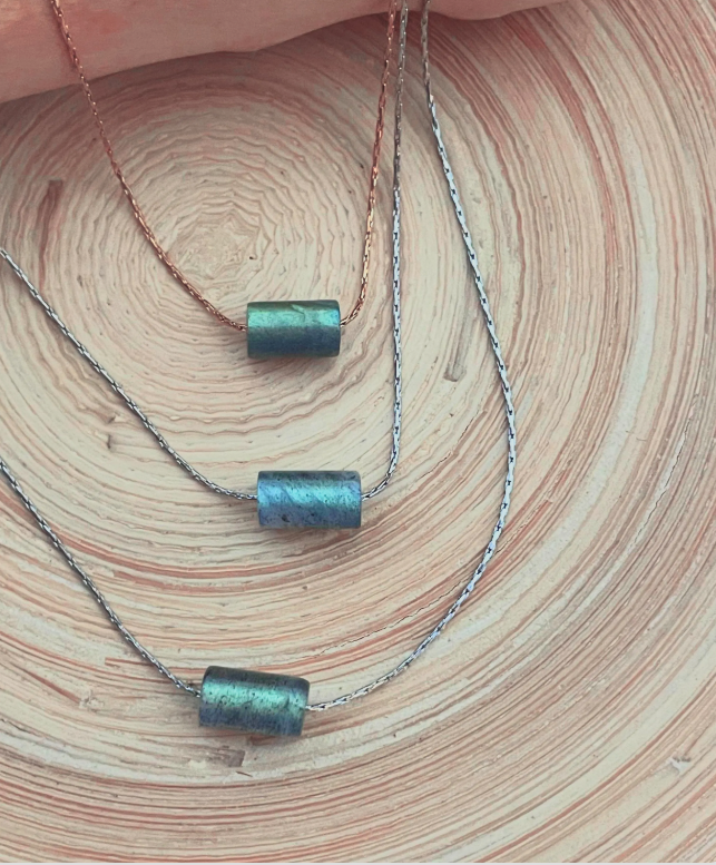 Labradorite Crystal Necklace