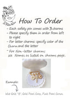 Personalized Stroller Baptism  Baby Pearl Pin