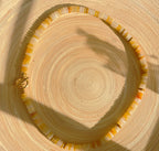 Citrine Beaded Toggle Necklace