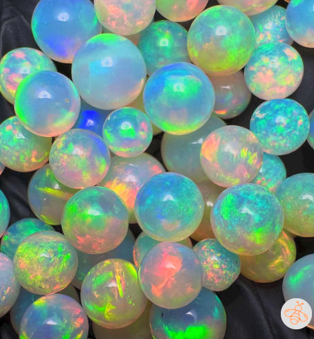 Fire Opal Solitaire Necklace