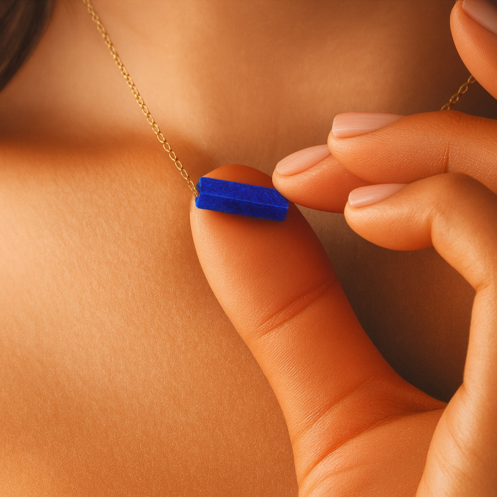 Lapis Lazuli Pendant Necklace