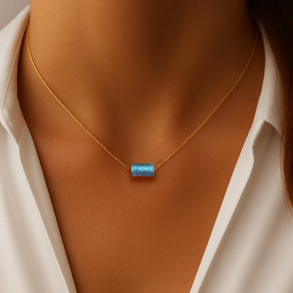 Labradorite Crystal Necklace