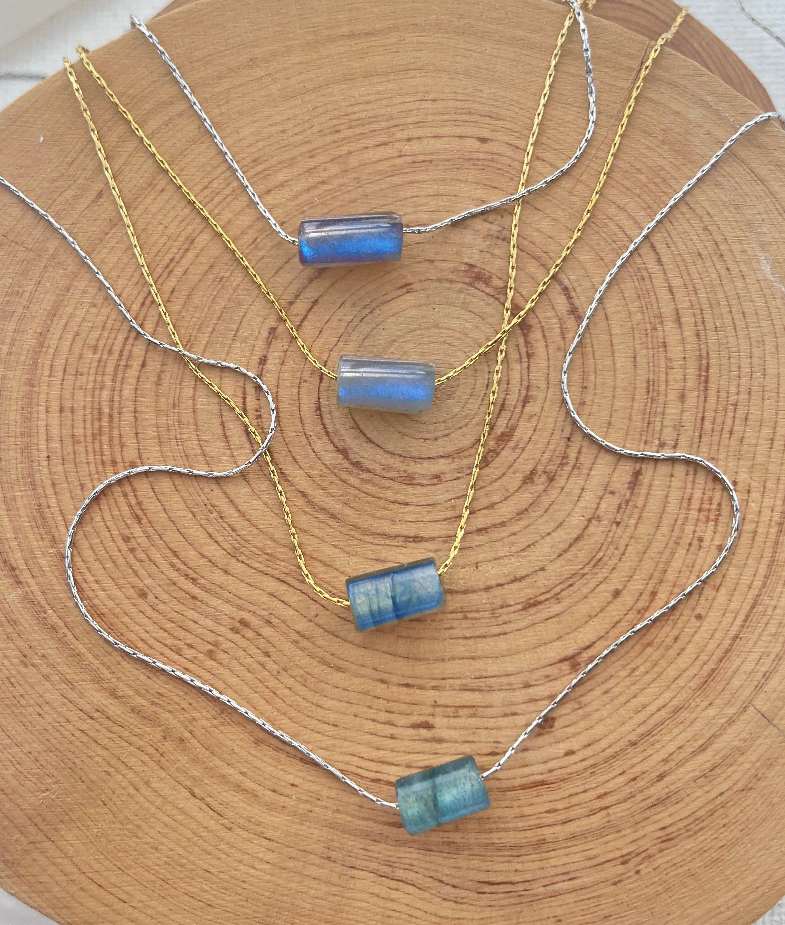 Dainty Labradorite Necklace