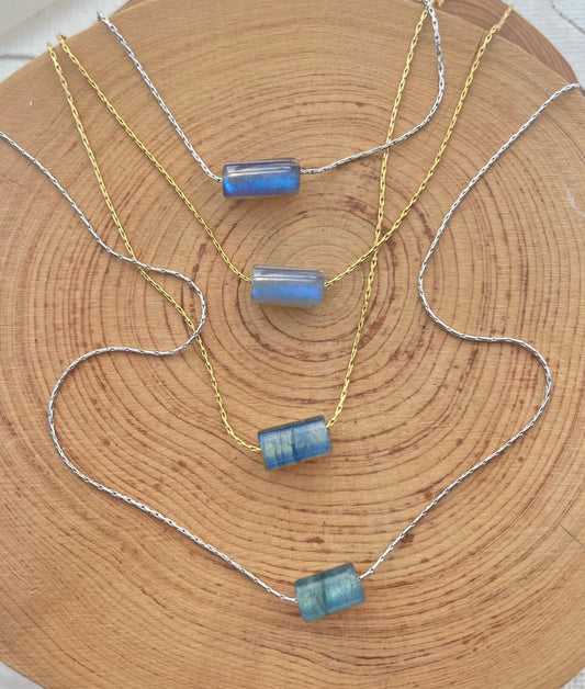 Dainty Labradorite Necklace