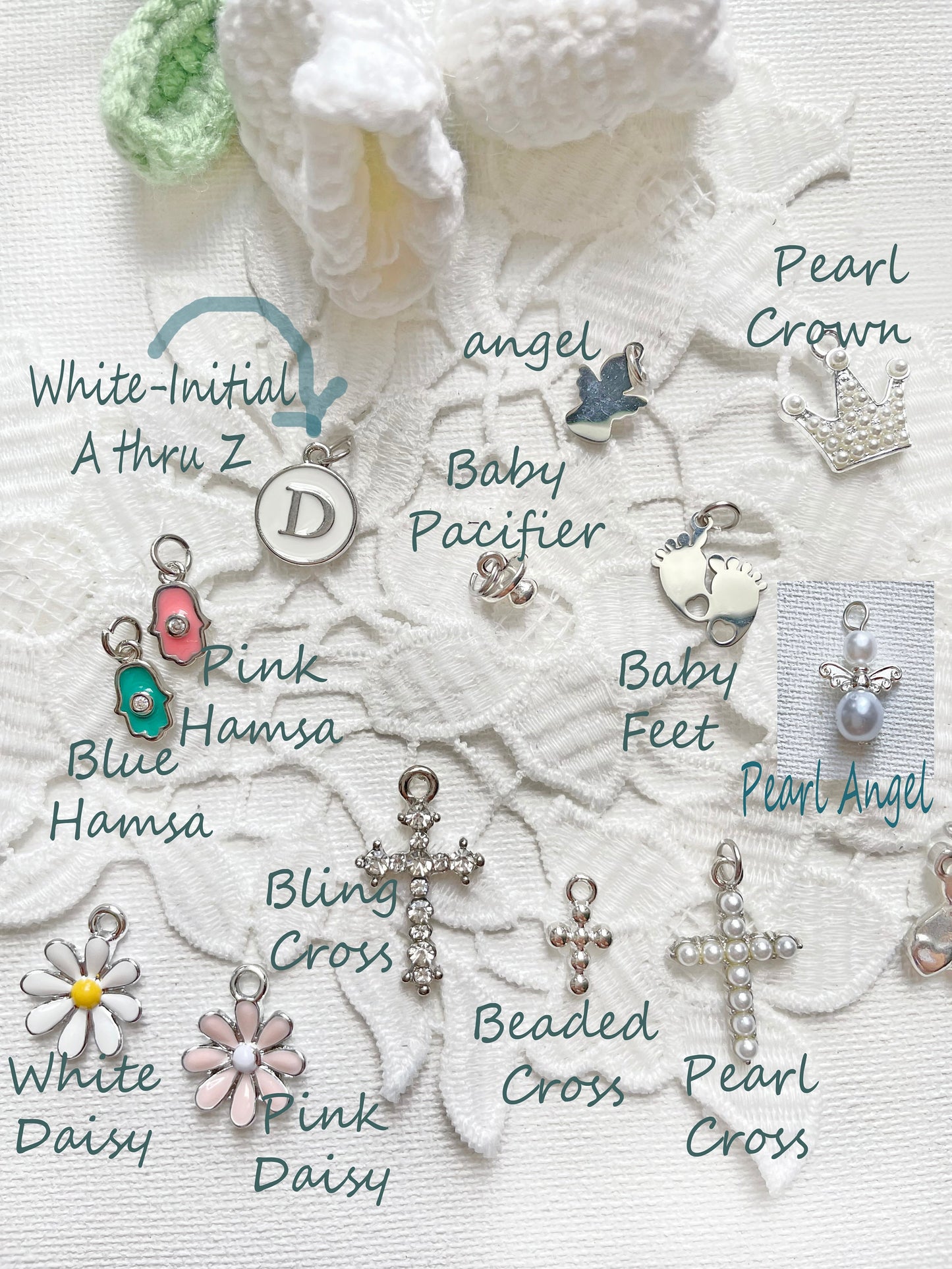 Personalized Silver Baby Pin -Shell Giftbox Included