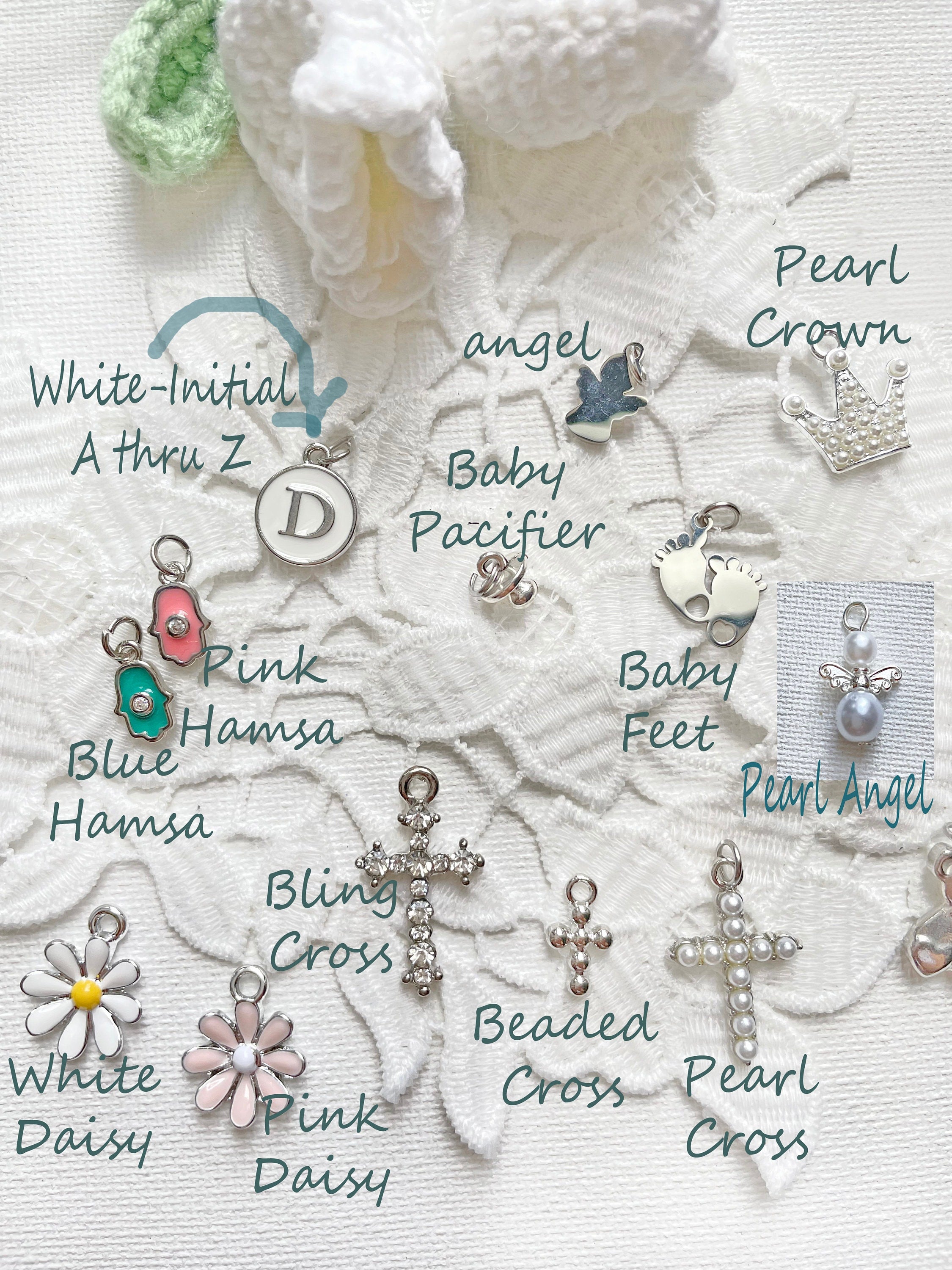 Personalized Silver Baby Pearl Pin ~Shell Giftbox ~